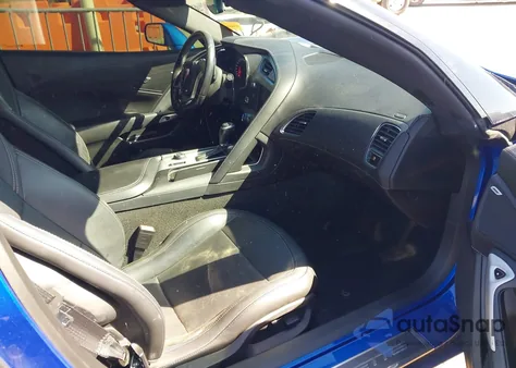 2019 Chevrolet Corvette Stingray z USA, uszkodzony, nr VIN 1G1YB2D7XK5114392